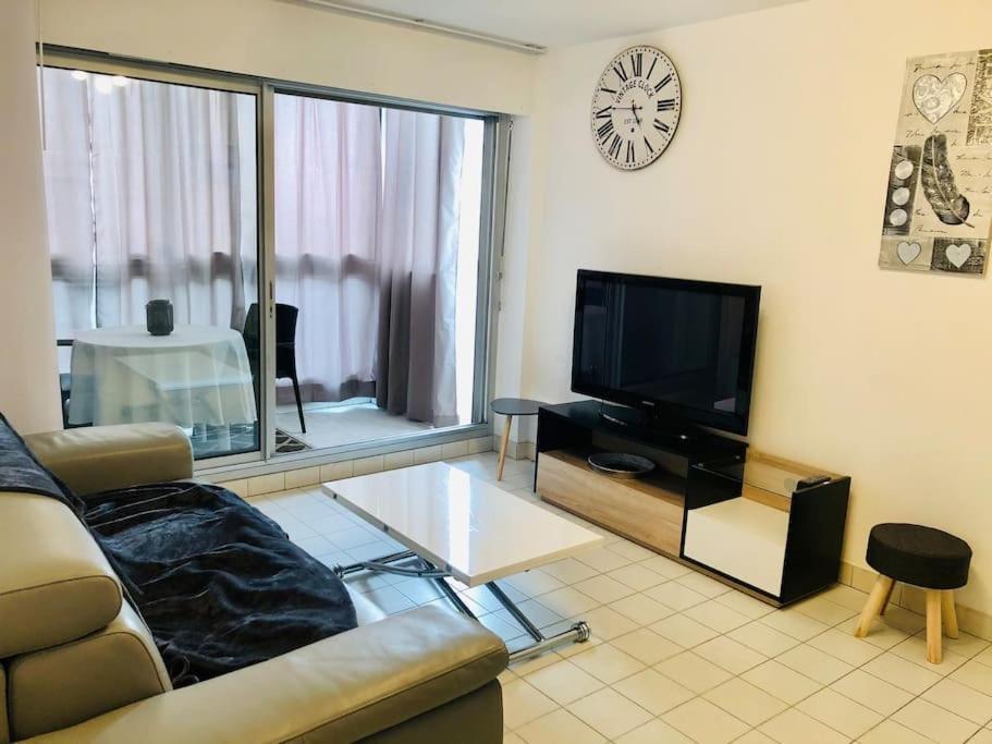"Beausoleil" T2 lumineux, parking, clim, wifi Apartment Sète Exterior foto